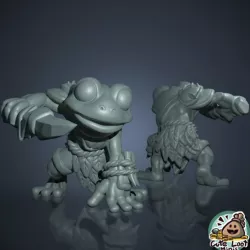 $2.50Frogfolk with dagger