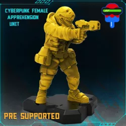 $2.99CYBERPUNK FEMALE TRAUMA HAND GUN