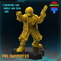 $2.99CYBERPUNK GIRL SINGLE AIM HANDGUN