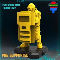 $2.99CYBERPUNK MALE SHIELD UNIT