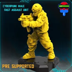 $2.99CYBERPUNK MALE TRAUMA FAST ASSAULT UNIT