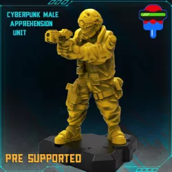 $2.99CYBERPUNK MALE TRAUMA HAND GUN