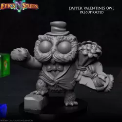 $2.99Dapper Valentines Owlkin Miniature - Pre-Supported