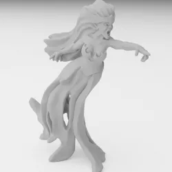$2.99Dark Elf Banshee Miniature (32mm)