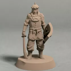 $2.99Empire of Jagrad Soldier with Sword - Pose 1