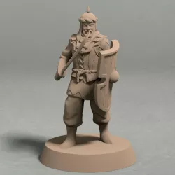 $2.99Empire of Jagrad Soldier with Sword - Pose 3