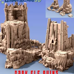 $20.00Dark Elf Tower Ruins & Underdark Road Extras