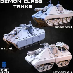 $22.00Demon Class Tanks - Modular Kit - Narok Prison Collection