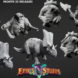 $22.99Epics 'N' Stuffs Month 22 Releases - pre-supported