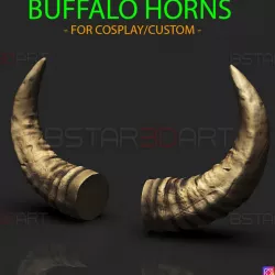 $25.00Buffalo Horns - Satan Horns - Demon Horns