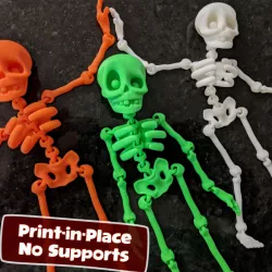 $3.00CUTE FLEXI PRINT-IN-PLACE SKELETON