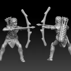 $3.00female elf archer