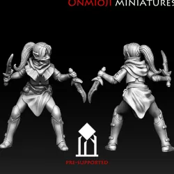 $3.00female elf assassin