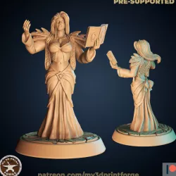 $3.00Female MAGE Aes Sedai 32MM