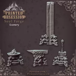 $3.50Celestial Soul Forge - Heaven hath no fury - Scenery - 32 mm scale [Pre-supported]