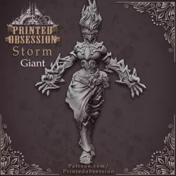 $3.50Female Storm Giant - Giant - 32 mm scale miniature