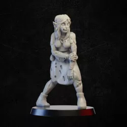 $3.80elf female zombie