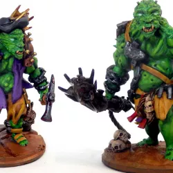 $3.85Cave troll and Cave Troll Prospector Large Creatures (Resin Miniatures)