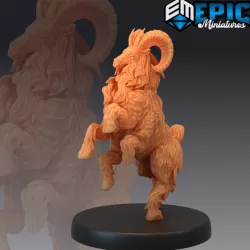 $3.90Climbing Ram Attacking / Six Legged Mountain Goat