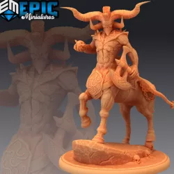 $3.90Demonic Centaur Intimidating / Evil Mohawk Horse Demon / Cavalry of the Abyss