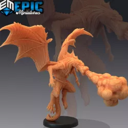 $3.90Draconic Demon Green Breath Attack / Demonic Encounter / Winged Devil Dragonborn