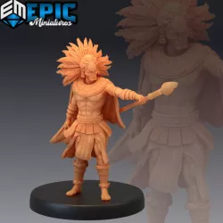 $3.90Eagle Warrior Spear / Aztec War Hero / Jungle Encounter