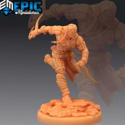 $3.90Elven Barbarian Bloodlust / Male Elf Hunter / Ancient Elvish Tribe