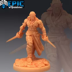 $3.90Elven Barbarian / Male Elf Hunter / Ancient Elvish Tribe