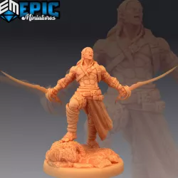 $3.90Elven Barbarian Screaming / Male Elf Hunter / Ancient Elvish Tribe