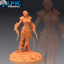 $3.90Elven Huntress / Female Barbarian Elf / Ancient Elvish Tribe