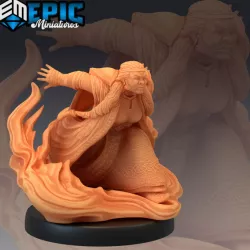 $3.90Fire Dwarf Female Attacking / Dwarven Villager / Mystical Old Woman / Elemental