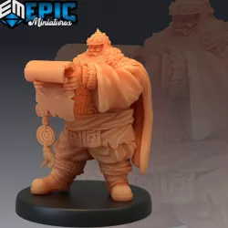 $3.90Fire Dwarf Male Town Crier / Dwarven Villager / Mystical Old Man