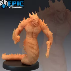 $3.90Fire Salamander Dual Sword / Volcano Reptile / Magma Creature / Burning Land