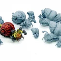 $3.95dnd giant snail miniatures pack (including the flail snail)