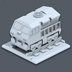 $3.99Bull - Trains & Rails World - STL files for 3D printing