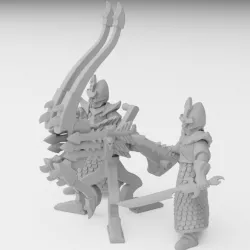 $3.99Dark Elf Bolt Thrower Miniature (32m, modular)