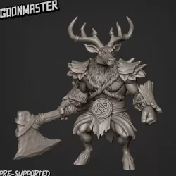 $3.99Deer Stone Axe Warrior