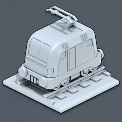 $3.99Electron - Trains & Rails World - STL files for 3D printing