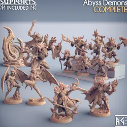 $30.00COMPLETE Abyss Demons (presupported)