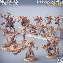 $30.00COMPLETE Deepwood Alfar (presupported)