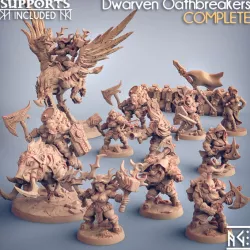 $30.00COMPLETE Dwarven Oathbreakers (presupported)