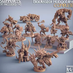 $36.00COMPLETE Blackrazor Hobgoblins (Presupported)
