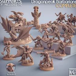 $36.00COMPLETE Dragonpeak Barbarians (Presupported)
