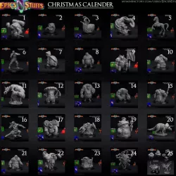 $39.99Epics 'N' Stuffs Christmas Calender 2021 - Pre-Supported