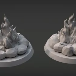 $4.00Campfire and Bed