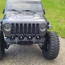 $4.00CGRC X1 front bumper Axial SCX10-2 and SCX10-3