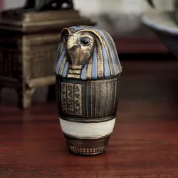 $4.00Egyptian Canopic Jar - Horus design