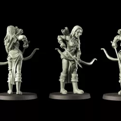 $4.00elf archer 3D