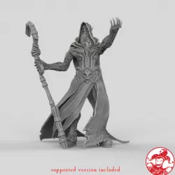 $4.00Elf Druid of the Black Circle 1 inch base, 32 mm height medium miniature