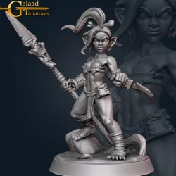 $4.00Female Goblin Fighter